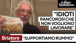 Salvini visita Rummo Briatore contro il boicottaggio quotLiberiamoci da questi idioti rancorosiquot [upl. by Rudwik]