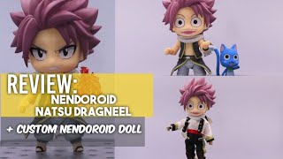 Review Nendoroid 1741  Custom Nendoroid Doll Natsu Dragneel  Fairy Tail [upl. by Clevey]