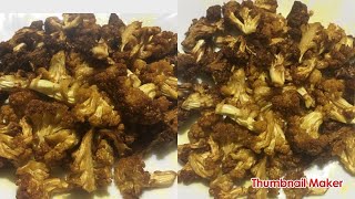 Cauliflower Pepper Fry Gobi Pepper Fry Gobi Fry [upl. by Anibur]