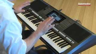 Yamaha PSRS970 Arranger Workstation Keyboard Demo [upl. by Vary]