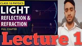 Chapter 12 Reflection And Refraction Of Light  Class 10th By Satish Bhaiya [upl. by Omrellug23]