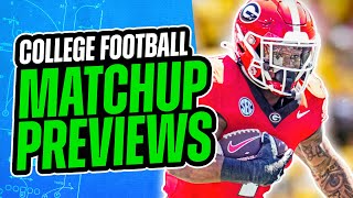 College Football Week 5 Betting Preview  Odds Picks Predictions [upl. by Willard810]