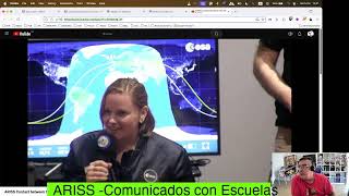 ARISS  Comunicacion en VIVO entre Escuela de UK y la Estacion espacial Internacional En Espaol [upl. by Uphemia]