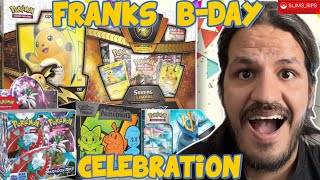 Frank’s Birthday Celebration Giveaways amp Shining Legends Opening [upl. by Yemerej]