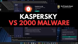 Kaspersky vs 2000 Malware [upl. by Etnomaj]