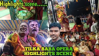 Tilka baba Opera highlights scene tilka baba Opera youtube santalivlog [upl. by Ettenauq]