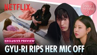 EXCLUSIVE PREVIEW Gyuri amp Sieun both want time with Minwoo  Singles Inferno 3  Netflix EN [upl. by Standish]