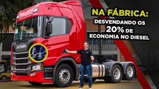 🚛Desvendando na Fábrica Veja as Novas Tecnologias da Scania para Economizar até 20 de Diesel [upl. by Sarine359]