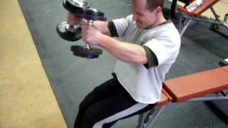 Gilles  Chest Delts Triceps Training  Posing 22 [upl. by Oivat]