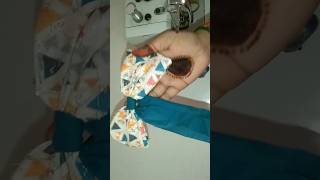 Easy fabric bow design  design bow  boh design  how to make fabric bow designs shorts [upl. by Eigger]