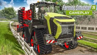 LS25 Gameplay Preview mit neuen Maschinen Effekten und der AsiaKarte im FARMING SIMULATOR 25 22 [upl. by Nahtonoj]