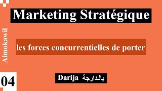 04 Marketing stratégique les forces concurrentielles de porter [upl. by Semyaj659]