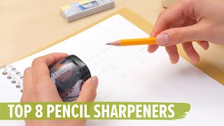 Top 8 Pencil Sharpeners for Wooden Pencils [upl. by Yeldah]