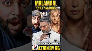 Malamaal Visualizer Yo Yo Honey Singh  Yina Menez  GLORY  REACTION BY RG reactionbyrg glory [upl. by Mohandis]