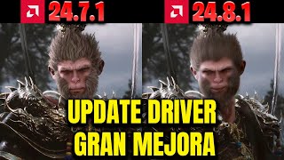 ✅AMD Adrenalin 2481 Drivers✅ Black Myth Wukong Rx 6600 Gameplay Test✅ [upl. by Lam]