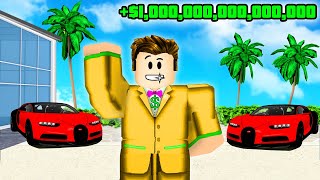 PLAYING as a QUADRILLIONAIRE in ROBLOX [upl. by Loutitia]