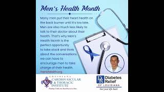 June is Mens Health Month menshealth checkup healthylifestyle [upl. by Selmore]