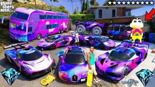 FRANKLIN TOUCH ANYTHING BECOME GOLD  EVERYTHING IS FREE IN GTA 5 [upl. by Mada]