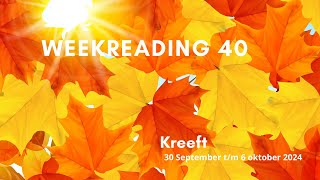 Weekreading 40 Kreeft [upl. by Naoj]