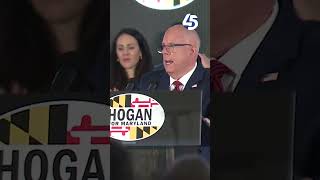 Larry Hogan delivered his concession speech after AP called the Maryland US Senate race [upl. by Perrins]