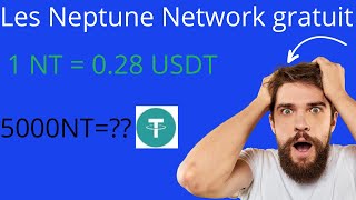 COMMENT RETIRER SES JETONS NT SUR NEPTUNE NETWORK😋😋 [upl. by Nitsirc927]