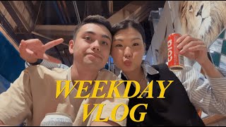 WEEKDAY VLOG A DAY IN THE OFFICE [upl. by Dnomsaj936]