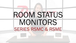 Room Status Monitors  Series RSMC amp RSME [upl. by Hamrnand]