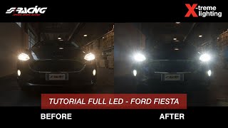 ENG Ford Fiesta 2018 Led Conversion  Simoni Racing [upl. by Ainna372]