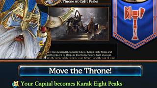 Now Belegar Can Move Clan Angrunds Capital to Karak Eight Peaks After Conquering It [upl. by Autumn]