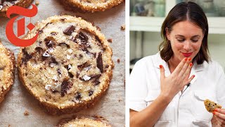 The InternetFamous Chocolate Chunk Shortbread Cookies by Alison Roman  NYT Cooking [upl. by Maffei600]