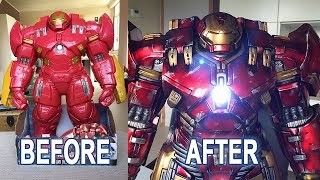 Level Up Your Collection JawDropping Custom Repaint Hasbro Hulkbuster Makeover [upl. by Asilehc]