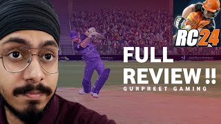 Real Cricket 24  Full Review amp HD Graphics [upl. by Wendeline]