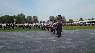 2024 PPBSO Drummers Salute to Max Rayne  in honour of Ken Eller [upl. by Roht]