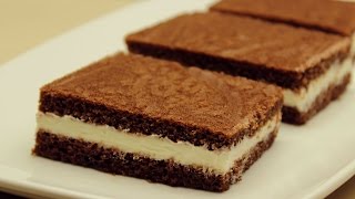 Kuchen Milchschnitte Rezept  Milchschnitte selber machen [upl. by Sivlek213]