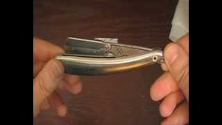 Parker 31R Cut Throat Shavette Razor Review [upl. by Khoury]