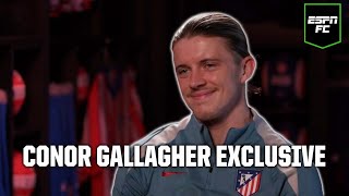 EXCLUSIVE Conor Gallagher on Simeone Barca vs Atletico and his Chelsea exit  ESPN FC [upl. by Kelwen]