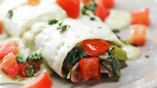 Delicious LowCarb Egg White Omelette [upl. by Landry]