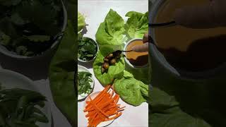 Crispy Tofu amp Eggplant Lettuce Wraps  Minimalist Baker Recipes [upl. by Aivirt]