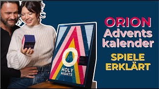 ORION Adventskalender 24 Die Er⭐️tikSpiele erklärt🔥🎲 [upl. by Jacquelynn]