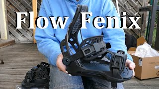 Flow Fenix 2022  Snowboard Bindung mit leichtem Einstieg [upl. by Lanoil519]