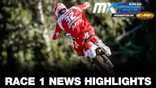 EMX 125 Presented by FMF Racing Race 1  News Highlights  MXGP of Italy 2020 [upl. by Heyer285]