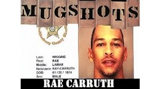 Mugshots Rae Carruth  NFL Hitman [upl. by Eineg]