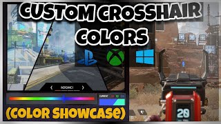 How to get Custom Crosshair Colors  Apex LegendsGuide amp Showcase [upl. by Lerim458]