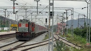 7 in 1 Classic Diesel locomotives vs Electric actions on BengaluruHubballi line l Indian railways [upl. by Miltie]