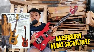 WASHBURN N2 SIGNATURE NUNO BETTENCOURT INDONESIA Amazing [upl. by Auhs]