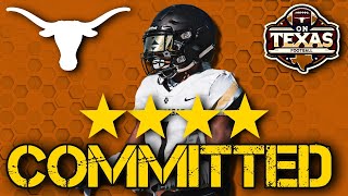 BREAKING Aaron Butler COMMITS to the Texas Longhorns [upl. by Areis684]