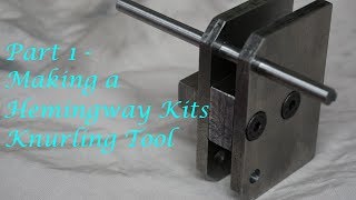 MT19 Part 1  Making a Hemingway Kits Knurling Tool for my Sieg mini lathe By Andrew Whale [upl. by Burger846]