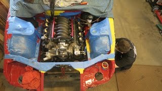 300zx V8 Swap 5 ITS IN [upl. by Ennairrek]