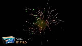 3D Pyro 72SchussFeuerwerksVerbund von LESLI [upl. by Oile]