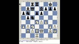 Gilg Karl vs Huebner Robert  Detmold Chess 1965 Germany [upl. by Allemap]